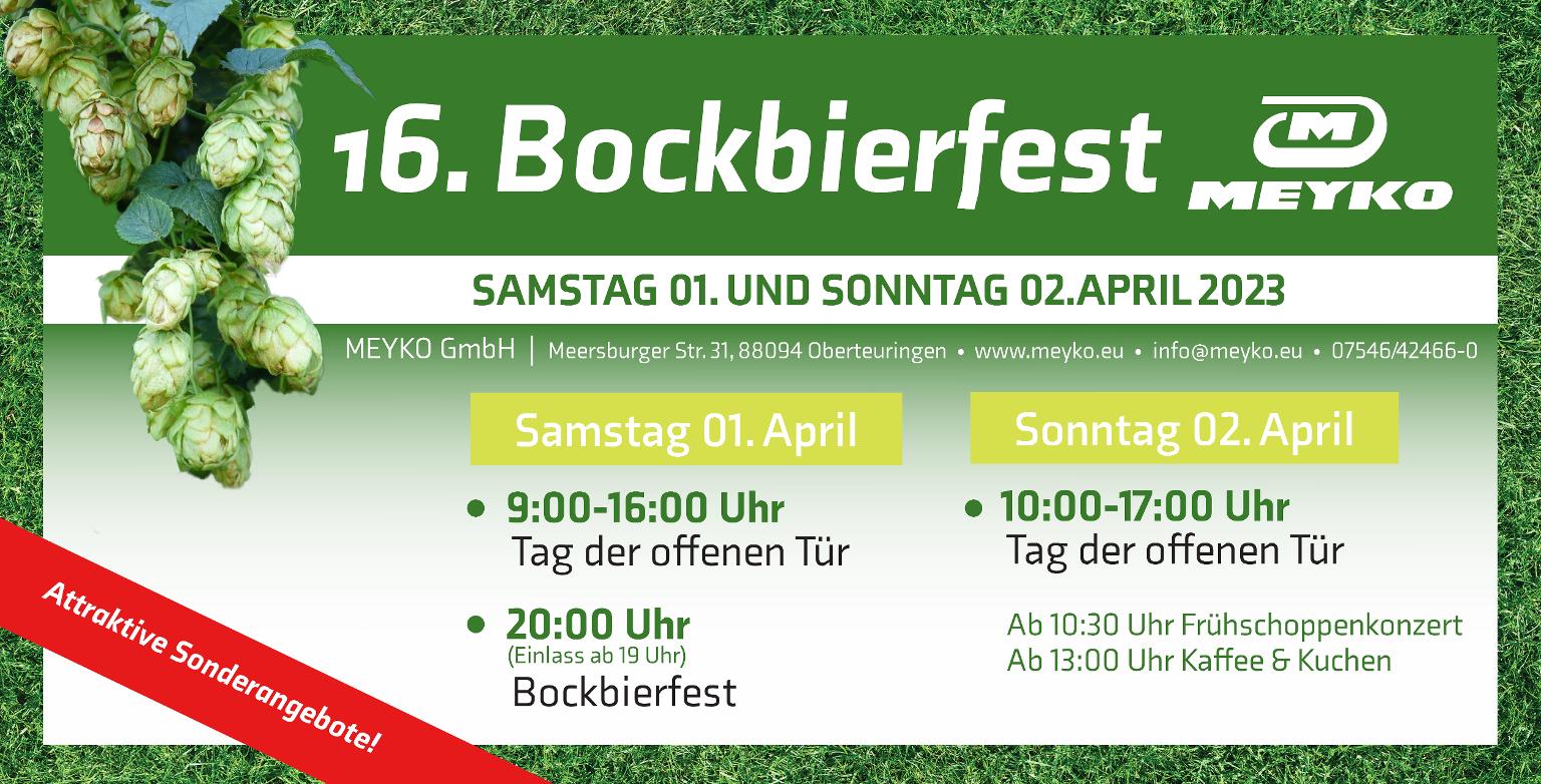 Bockbierfest Banner Webseite